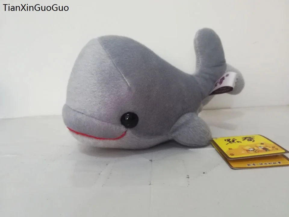 about 24cm gray cartoon whale plush toy big head whale soft doll kid's toy birthday gift s2127
about 24cm gray cartoon whale plush toy big head whale soft doll kid's toy birthday gift s2127