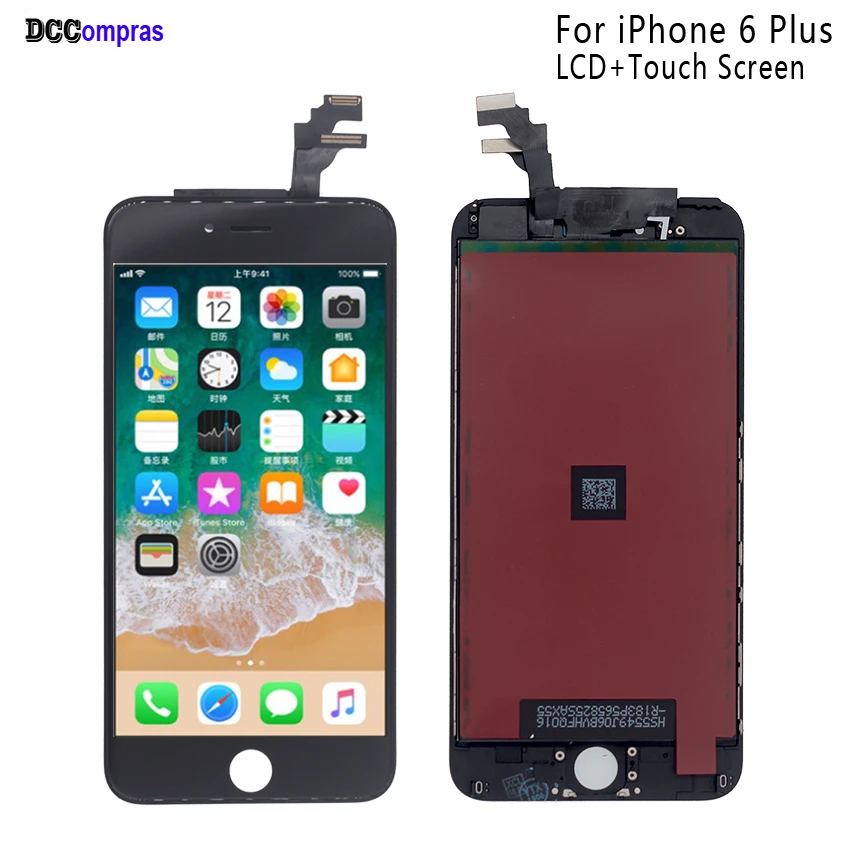 For iPhone 6 Plus Display Touch Screen Digitizer Replacement Parts For iPhone 6 Plus Screen LCD Display Phone Parts Free Tools
For iPhone 6 Plus Display Touch Screen Digitizer Replacement Parts For iPhone 6 Plus Screen LCD Display Phone Parts Free Tools