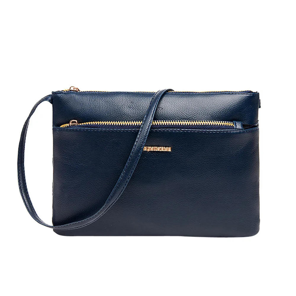 Женские сумки Классическая кожаная сумка на молнии через плечо bolsos mujer torebka damsk