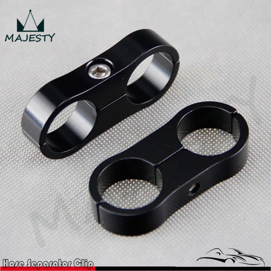 12-AN AN12 19MM Braided Hose Separator Clamp Fitting Adapter Bracket Oil line clip hood black color x 2 pcs
12-AN AN12 19MM Braided Hose Separator Clamp Fitting Adapter Bracket Oil line clip hood black color x 2 pcs