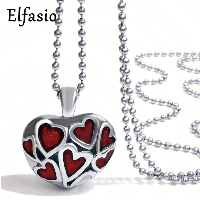 Cremation Red Hearts Keepsake Memorial Urn Stainless Steel Pendant Necklace Chain Womens Jewelry UP024
Cremation Red Hearts Keepsake Memorial Urn Stainless Steel Pendant Necklace Chain Womens Jewelry UP024