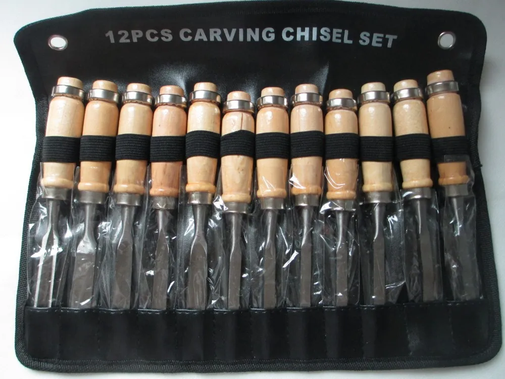 Fixmee 12 Piece Wood Carving Hand Chisel Tool Set Woodworking Professional Gouges
Fixmee 12 Piece Wood Carving Hand Chisel Tool Set Woodworking Professional Gouges