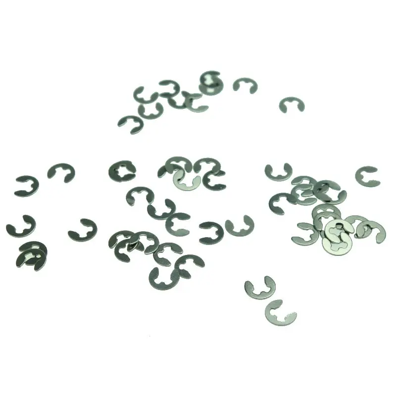 100pcs 2/2.5/3/3.5/4/5/6/7/8/9/10/12/15 Stainless Steel E Clip Circlip retaining ring for shaft fastener
100pcs 2/2.5/3/3.5/4/5/6/7/8/9/10/12/15 Stainless Steel E Clip Circlip retaining ring for shaft fastener