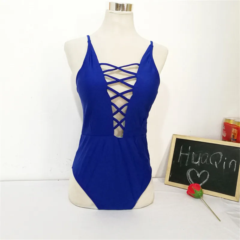 2018 Sexy Bandage Swimwear Backless One Piece Swimsuit Women Beach Swim Wear Ladies High Cut Bathing Suits Monokini
2018 Sexy Bandage Swimwear Backless One Piece Swimsuit Women Beach Swim Wear Ladies High Cut Bathing Suits Monokini