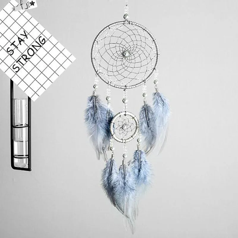 Dreamcatcher New Wind Chimes Indian Style Feather Pendant Dreamcatcher Looking Up at the Starlit Sky Hanging Literary Gift Wall
Dreamcatcher New Wind Chimes Indian Style Feather Pendant Dreamcatcher Looking Up at the Starlit Sky Hanging Literary Gift Wall