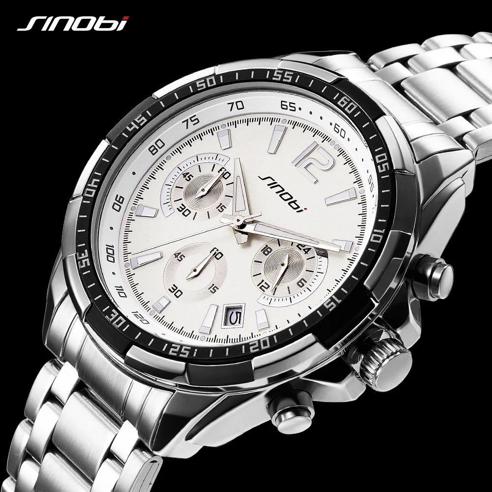 SINOBI Mens Watches Top Brand Luxury Quartz Watch Fashion Unique Sports Design Mans Clocks Male Watches Clock Relogio Masculino
SINOBI Mens Watches Top Brand Luxury Quartz Watch Fashion Unique Sports Design Mans Clocks Male Watches Clock Relogio Masculino