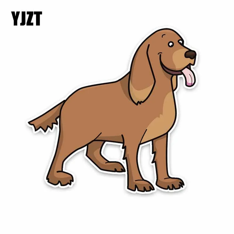 YJZT 14.5CM*14CM Cute Cartoon Animal Dog Graphical Car Bumper Car Sticker Decal 5-1728
YJZT 14.5CM*14CM Cute Cartoon Animal Dog Graphical Car Bumper Car Sticker Decal 5-1728