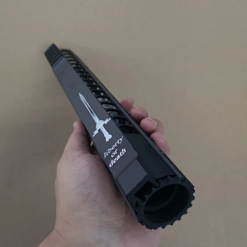 7 "10" 12 "15" AR15 Free Float MLOK Handguard Picatinny Rail со стальной цилиндрической