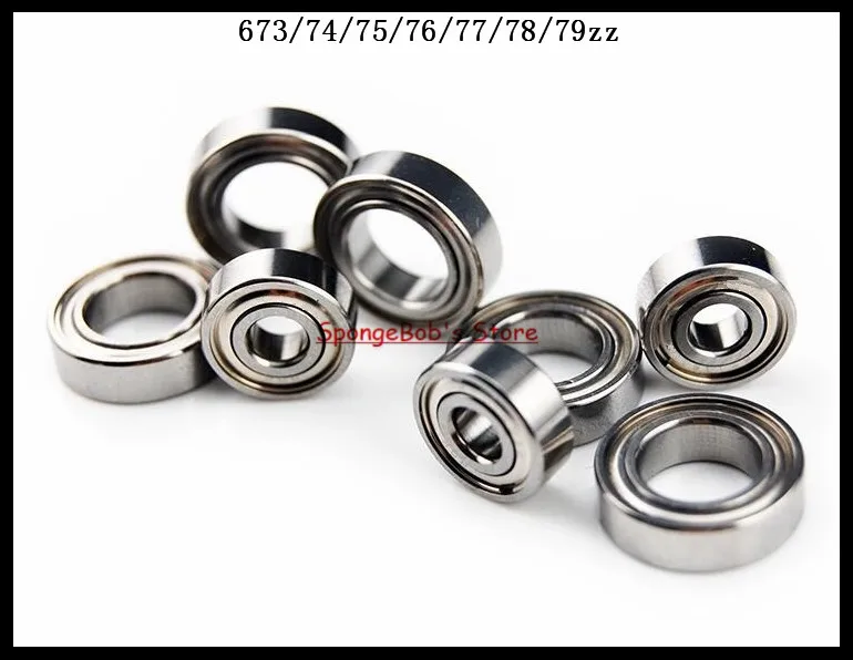 10pcs/Lot 673zz/ 674zz/ 675zz/ 676zz/ 677zz/ 678zz/ 679zz Thin Wall Deep Groove Ball Bearing Miniature Bearing
10pcs/Lot 673zz/ 674zz/ 675zz/ 676zz/ 677zz/ 678zz/ 679zz Thin Wall Deep Groove Ball Bearing Miniature Bearing