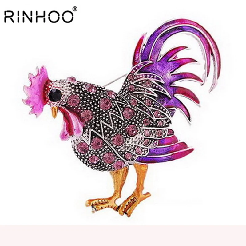 Trendy Big Rooster Brooch French Jewelry Fashion Multicolor Crystal Rhinestone Brooches Female Animal Brooches For Women
Trendy Big Rooster Brooch French Jewelry Fashion Multicolor Crystal Rhinestone Brooches Female Animal Brooches For Women