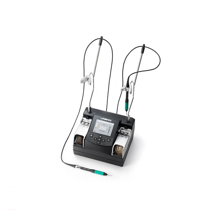 JBC soldering station NANE-2C NANE-2B double handle welding station with 0.1mm soldering tip for repaier chip IC
JBC soldering station NANE-2C NANE-2B double handle welding station with 0.1mm soldering tip for repaier chip IC