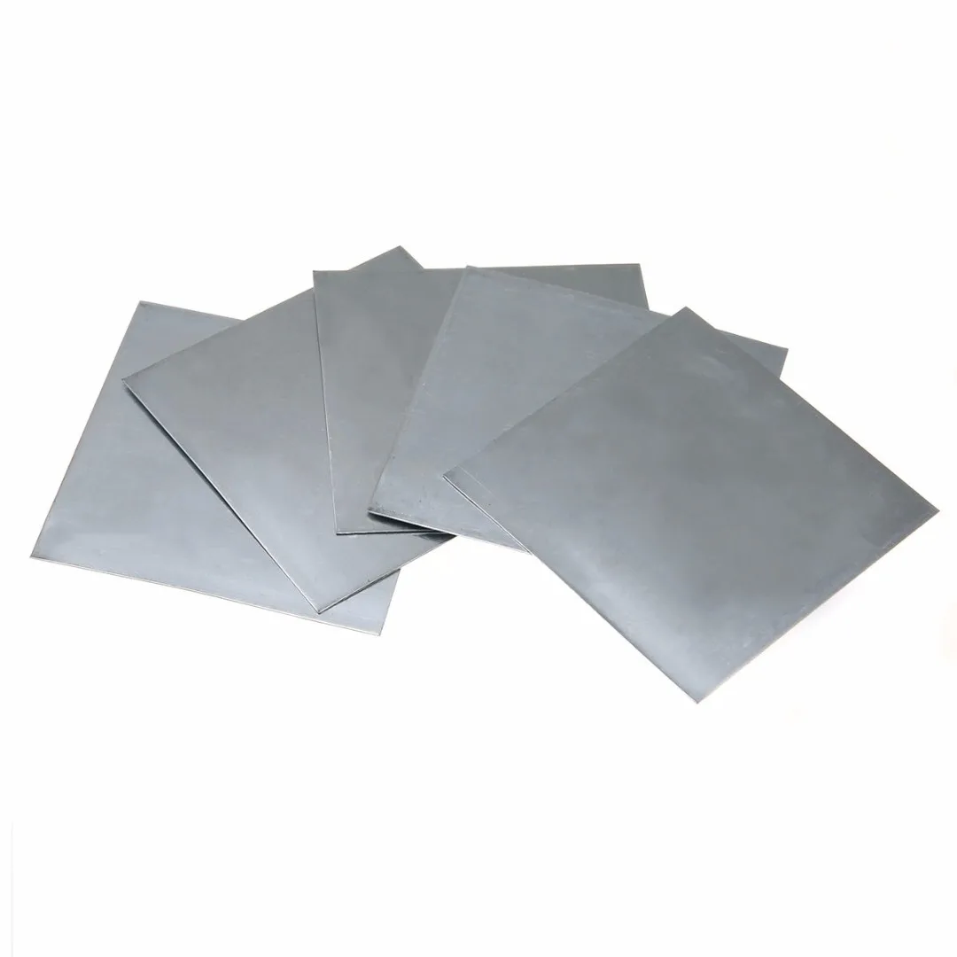 5pcs High Purity 99.9% Pure Zinc Sheet Plate bluish-white Zinc Plate for Science Lab 140x140x0.2mm Melting Point 419.5 degree
5pcs High Purity 99.9% Pure Zinc Sheet Plate bluish-white Zinc Plate for Science Lab 140x140x0.2mm Melting Point 419.5 degree