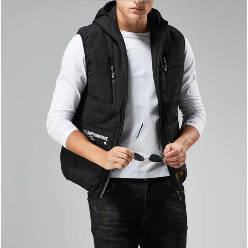 2018 New Mens Jacket Sleeveless Vest Winter Fashion Casual Coats Male Cotton-Padded Waistcoat
2018 New Mens Jacket Sleeveless Vest Winter Fashion Casual Coats Male Cotton-Padded Waistcoat