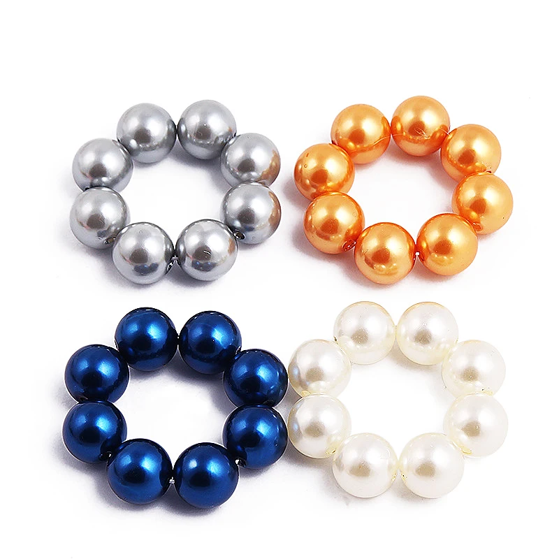 Elastic Adjustable Hair Rope Valentines Gift 1PC Pearl Beads 4Colors Handmade Big Imitation Pearl
Elastic Adjustable Hair Rope Valentines Gift 1PC Pearl Beads 4Colors Handmade Big Imitation Pearl