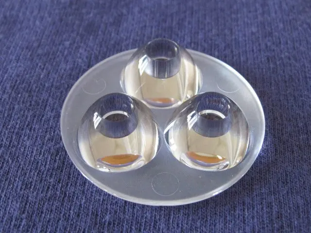 LZW-42 High quality LED Lens 3P, Lens Size: 42X10.3mm, Transmittance: 93.%, Degree 30, Clean surface, With 1mm step, PMMA
LZW-42 High quality LED Lens 3P, Lens Size: 42X10.3mm, Transmittance: 93.%, Degree 30, Clean surface, With 1mm step, PMMA