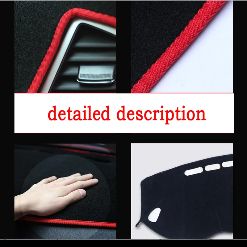 RKAC Car dashboard covers mat for Ford Focus ST / RS 2011-2016 Right hand drive dashmat pad cover auto accessories | Автомобили и