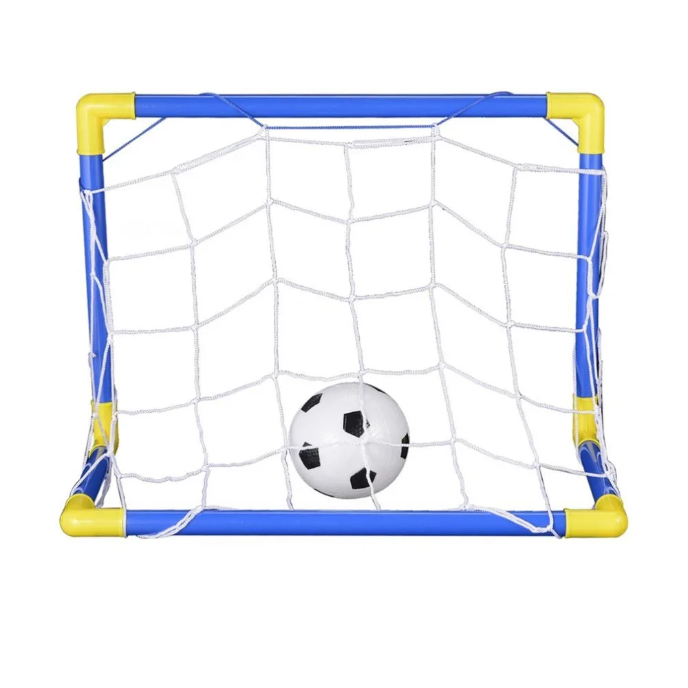 Folding Mini Football Soccer Ball Goal Post Net Set + Pump Kids Sport Indoor Home Outdoor Games Toys Child Birthday Gift Plastic
Folding Mini Football Soccer Ball Goal Post Net Set + Pump Kids Sport Indoor Home Outdoor Games Toys Child Birthday Gift Plastic