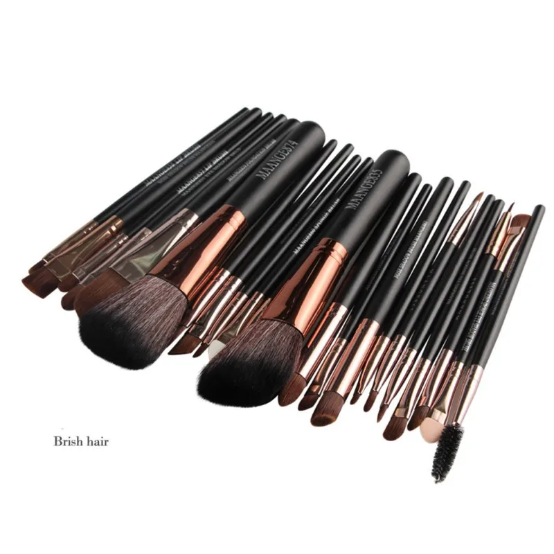 22-Pack Makeup Brushes Tools Set Solid Maquiagem Kits Eyeshadow Eyeliner Foundation Highlighter Cosmetic Brushes
22-Pack Makeup Brushes Tools Set Solid Maquiagem Kits Eyeshadow Eyeliner Foundation Highlighter Cosmetic Brushes