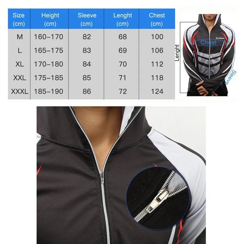 THE ARCTIC LIGHT Shirts Fishing Clothing Breathable Sunscreen Men Quick Drying SPF 50+Face&body Long Sleeve Hooded Shirts
THE ARCTIC LIGHT Shirts Fishing Clothing Breathable Sunscreen Men Quick Drying SPF 50+Face&body Long Sleeve Hooded Shirts