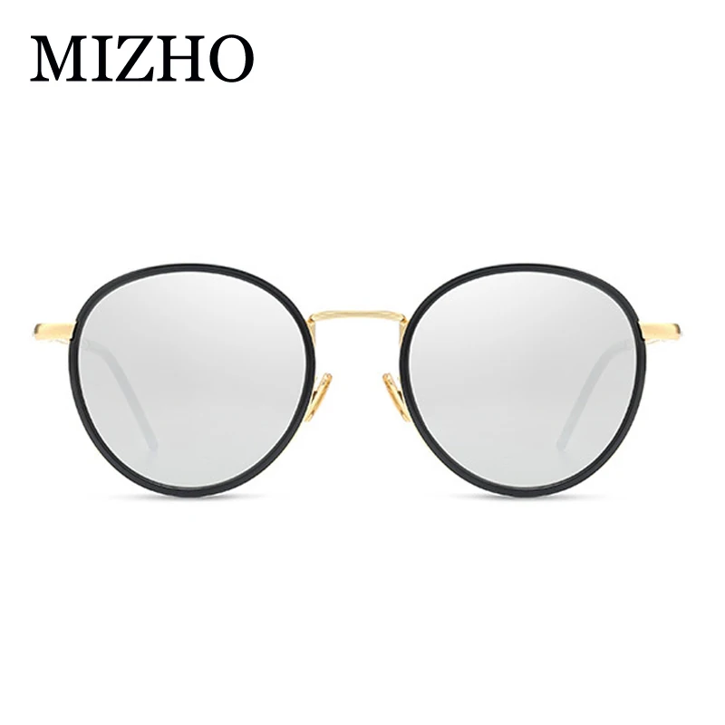 MIZHO 2020 Fashion Mirrored Sunglasses Women Round Trendy High Quality Metal UV400 Shades Classic Korea Glasses Men Eyeglasses
MIZHO 2020 Fashion Mirrored Sunglasses Women Round Trendy High Quality Metal UV400 Shades Classic Korea Glasses Men Eyeglasses
