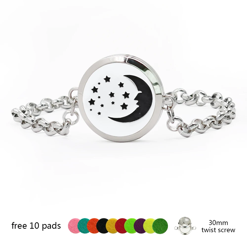 Wholesale 30mm Aromatherapy Essential Oils 316L Stainless Steel Diffuser Locket bracelets for women
Wholesale 30mm Aromatherapy Essential Oils 316L Stainless Steel Diffuser Locket bracelets for women