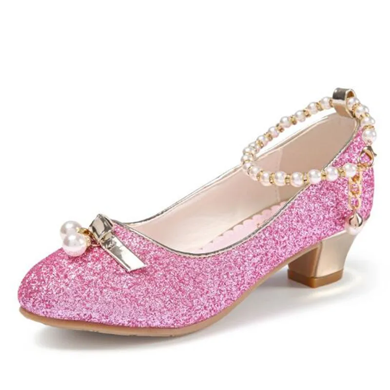 New Girls Leather Shoes Princess High-heeled Crystal shoes Children Fashion Glitter Baby Shoes Toddler Kids Dance Wedding 02A
New Girls Leather Shoes Princess High-heeled Crystal shoes Children Fashion Glitter Baby Shoes Toddler Kids Dance Wedding 02A