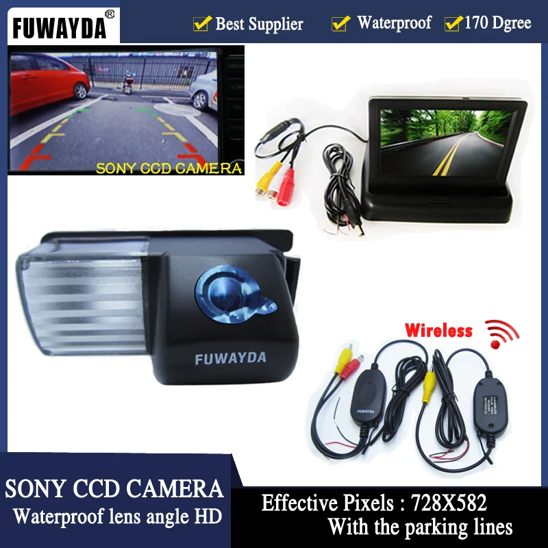 FUWAYDA car-styling Parking Assist Car Rear View Camera With Monitor For Nissan Livina Cube GT-R Pulsar Versa Fairlady 350
FUWAYDA car-styling Parking Assist Car Rear View Camera With Monitor For Nissan Livina Cube GT-R Pulsar Versa Fairlady 350