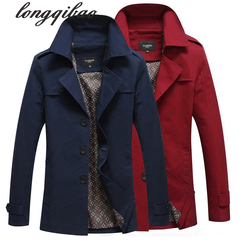 Men 's windbreaker in the long section of the tooling jacket young Korean business casual trend jacket large code
Men 's windbreaker in the long section of the tooling jacket young Korean business casual trend jacket large code