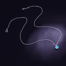 Hongye круглые ожерелья с драгоценными камнями для женщин 2 вида