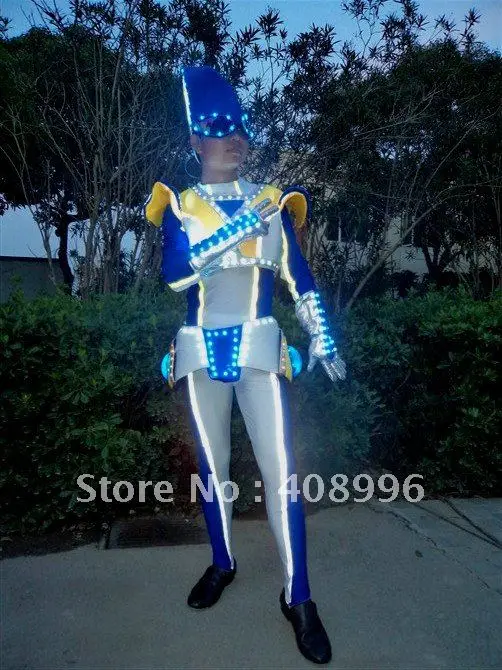 LED luminous dress for performance/Carnival dress/Light-up costumes/Amusement park series 07
LED luminous dress for performance/Carnival dress/Light-up costumes/Amusement park series 07