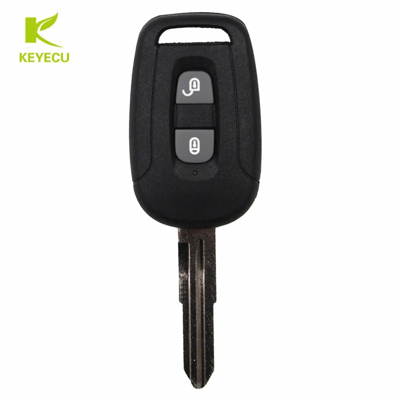 Новый необработанный чехол KEYECU для дистанционного ключа с 2 кнопками Chevrolet Captiva