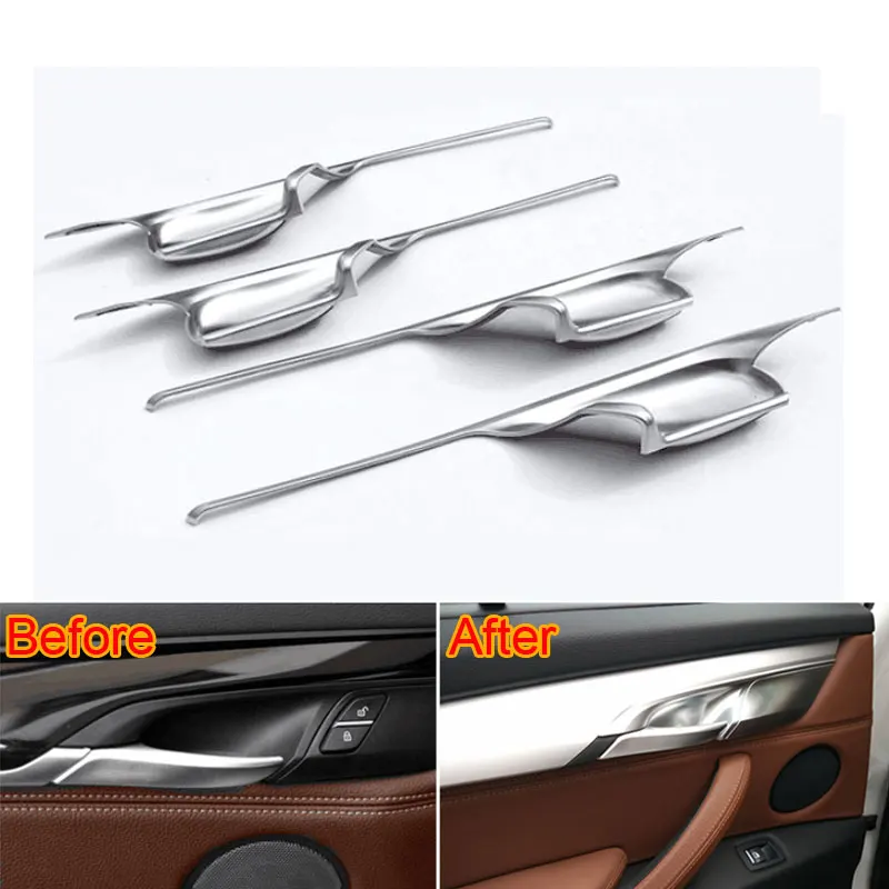 4pcs/set Interior Inner Side Door Handle Bowl Cover Trim Sequined Decoration For X6 X5 F15 2014 2015 Car Styling Auto Accessorie
4pcs/set Interior Inner Side Door Handle Bowl Cover Trim Sequined Decoration For X6 X5 F15 2014 2015 Car Styling Auto Accessorie
