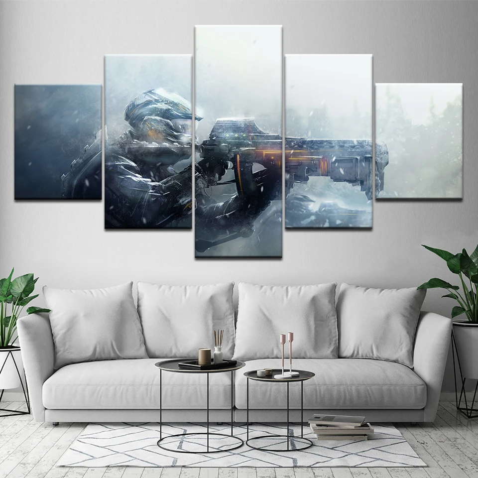 Canvas Painting Gun Gaming 5 Pieces Wall Art Painting Modular Wallpapers Poster Print for living room Home Decor
Canvas Painting Gun Gaming 5 Pieces Wall Art Painting Modular Wallpapers Poster Print for living room Home Decor