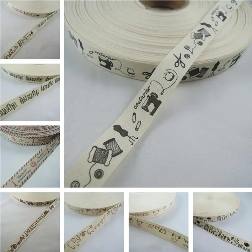 20yards 5/8" 15mm Printed Needle & Thread Bonjour Dancer Cotton Ribbon Sewing Label DIY Handmade Zakka Packing Accessories Ruban
20yards 5/8" 15mm Printed Needle & Thread Bonjour Dancer Cotton Ribbon Sewing Label DIY Handmade Zakka Packing Accessories Ruban