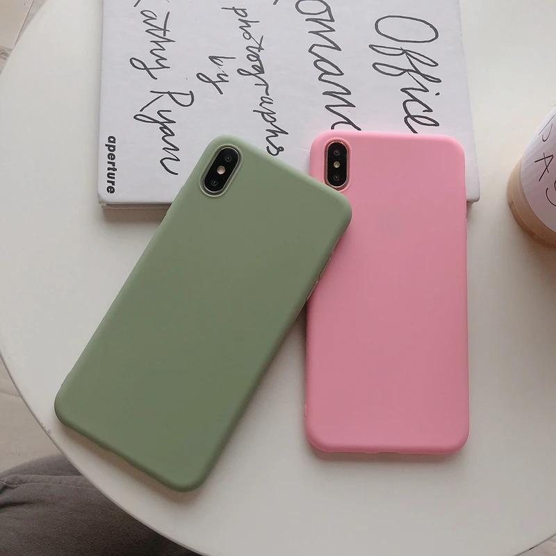 For Apple iPhone 6 6G 6s 7 8 Plus 7Plus Phone Case matte candy soft TPU cover shell For iPhone 13 12 Mini 11 Pro XS Max X XR
For Apple iPhone 6 6G 6s 7 8 Plus 7Plus Phone Case matte candy soft TPU cover shell For iPhone 13 12 Mini 11 Pro XS Max X XR