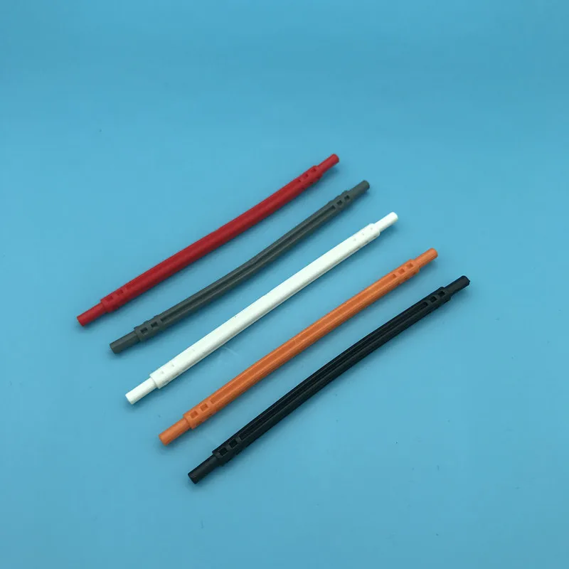 10 шт./лот Technic 95 мм гибкий шланг с мягкой осью 1x12 деталей для строительных блоков