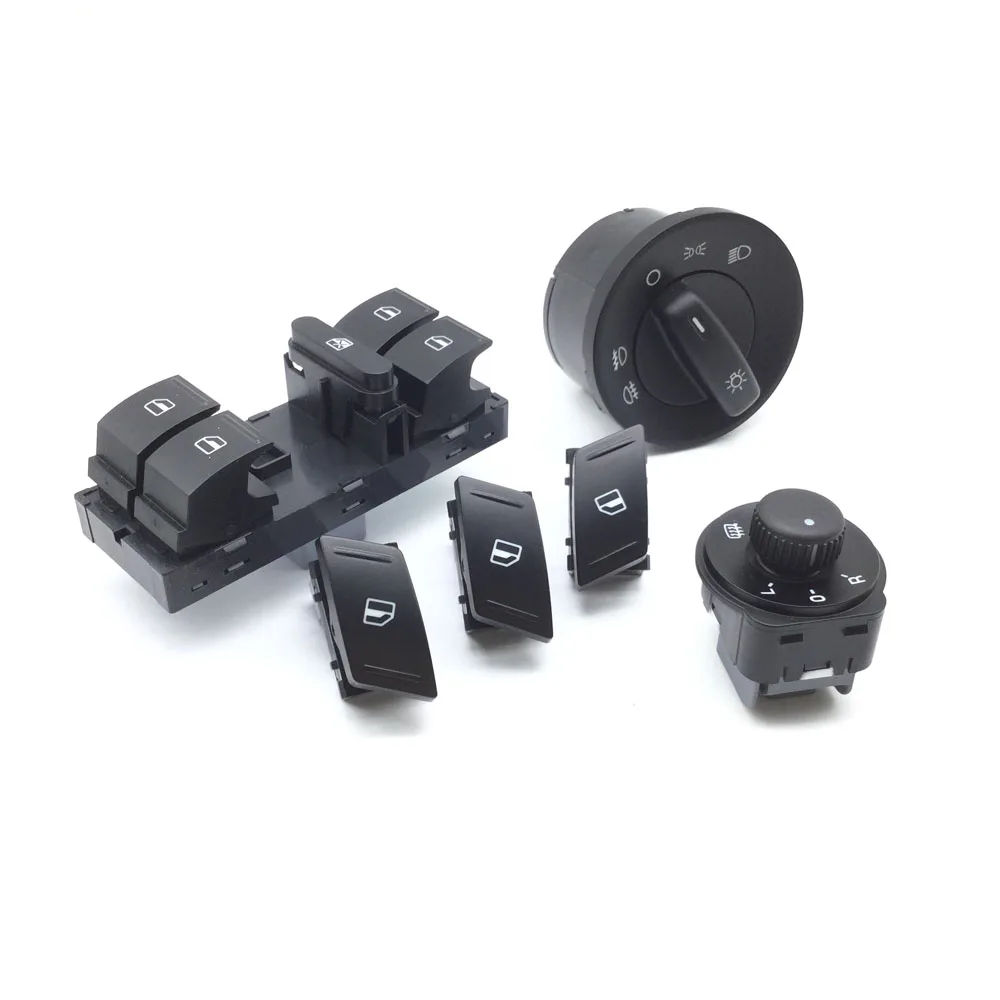Master Electric Power Window Headlight Side Mirror Switch Button 1Z0 959 856,1Z0 959 855,1Z1 959 565A For SKODA Octavia MK2 II
Master Electric Power Window Headlight Side Mirror Switch Button 1Z0 959 856,1Z0 959 855,1Z1 959 565A For SKODA Octavia MK2 II