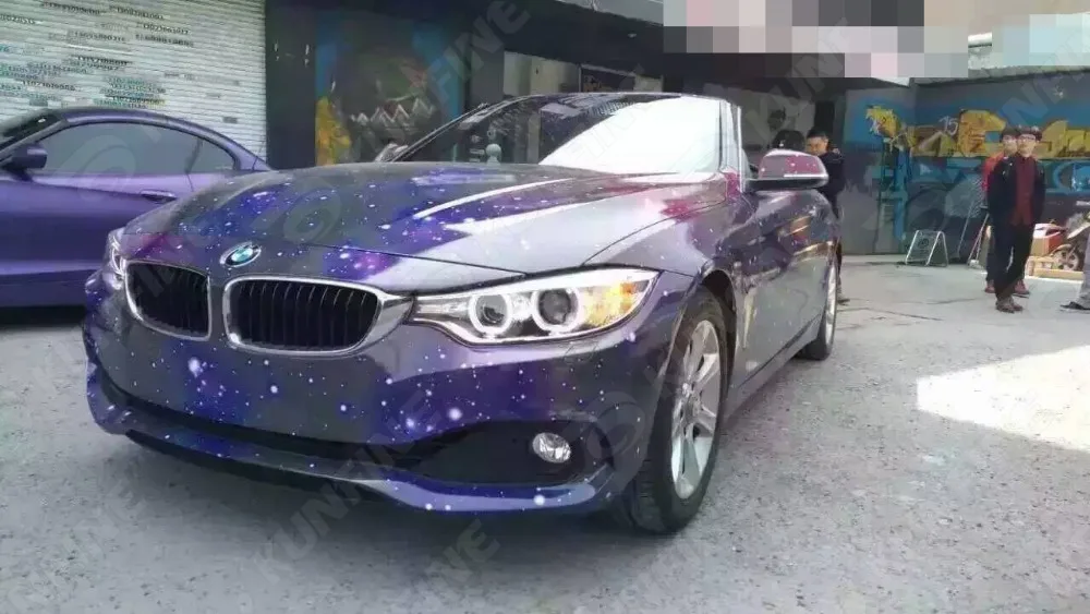 Стайлинг автомобиля виниловая пленка со звездами наклейка для кузова оболочка