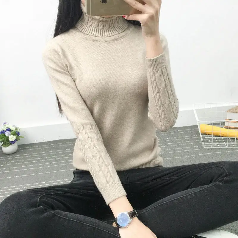 Women Turtleneck Winter Sweater Women 2020 Long Sleeve Knitted Women Sweaters And Pullovers Female Jumper Tricot Tops O998
Women Turtleneck Winter Sweater Women 2020 Long Sleeve Knitted Women Sweaters And Pullovers Female Jumper Tricot Tops O998