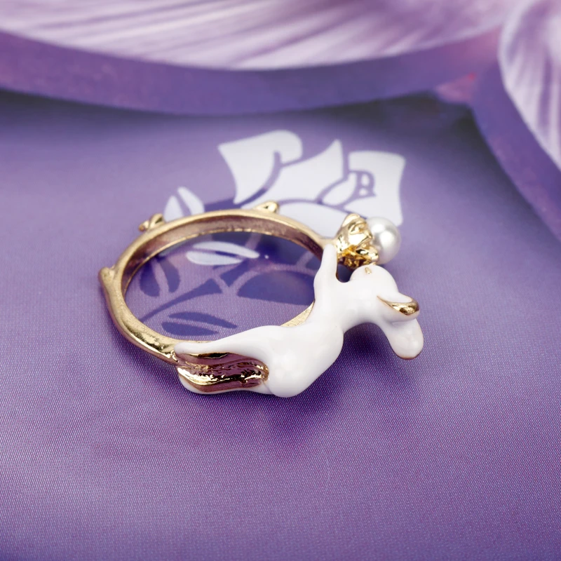 MQCHUN Sweet Fashion Jewelry Bunny White Rabbits Rings Alloy Imitation Pearl Index Finger Rings
MQCHUN Sweet Fashion Jewelry Bunny White Rabbits Rings Alloy Imitation Pearl Index Finger Rings