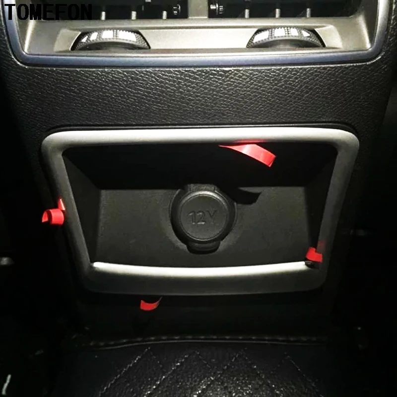 TOMEFON автомобильный Стайлинг для PEUGEOT 308 2014 2015 2016 ABS хромированный задний