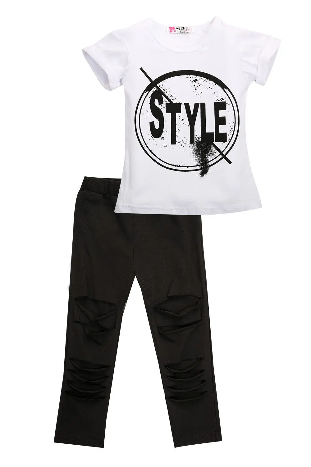 Fashion Toddler Kids Baby Girls Short sleeve Tops T-shirt Pants Legging Outfits Set
Fashion Toddler Kids Baby Girls Short sleeve Tops T-shirt Pants Legging Outfits Set