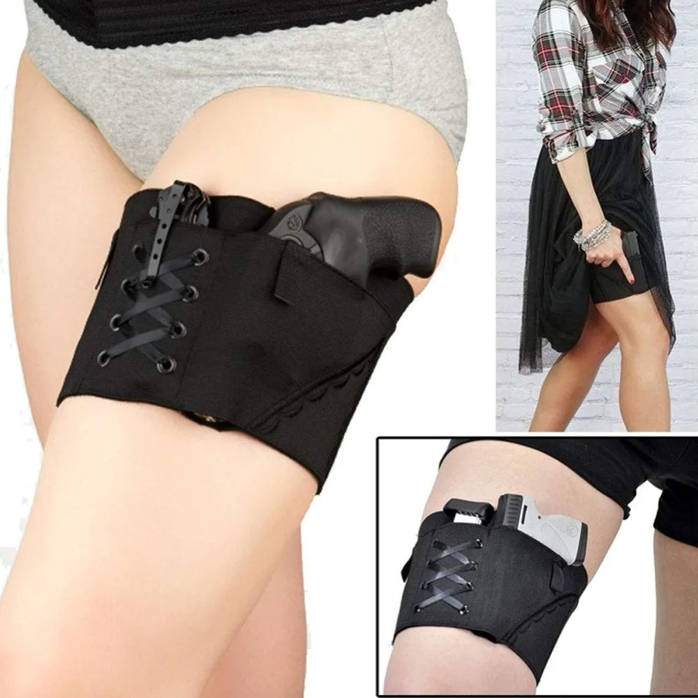 Portable Hip Women Holster Anti-Slip Adjustable Leg Gun Holster Concealed Carry Garter Thigh Pistol Holster Belt for Women
Portable Hip Women Holster Anti-Slip Adjustable Leg Gun Holster Concealed Carry Garter Thigh Pistol Holster Belt for Women