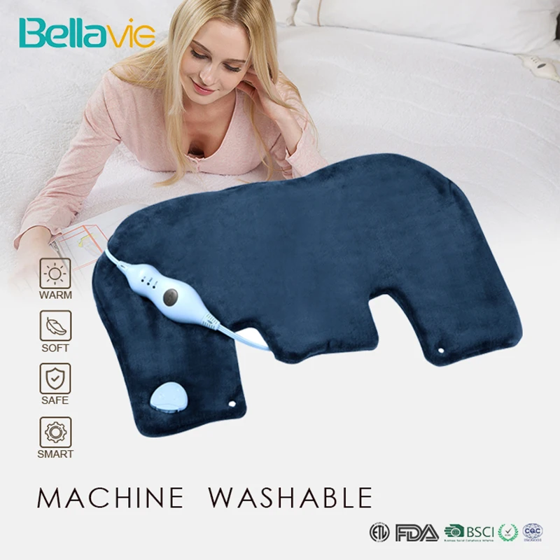Bellavie 18*25" Neck and Shoulder Warmer Shawls Heating Pad Electric Pain Relief for Back with Auto Off Function (110V US Plug)
Bellavie 18*25" Neck and Shoulder Warmer Shawls Heating Pad Electric Pain Relief for Back with Auto Off Function (110V US Plug)