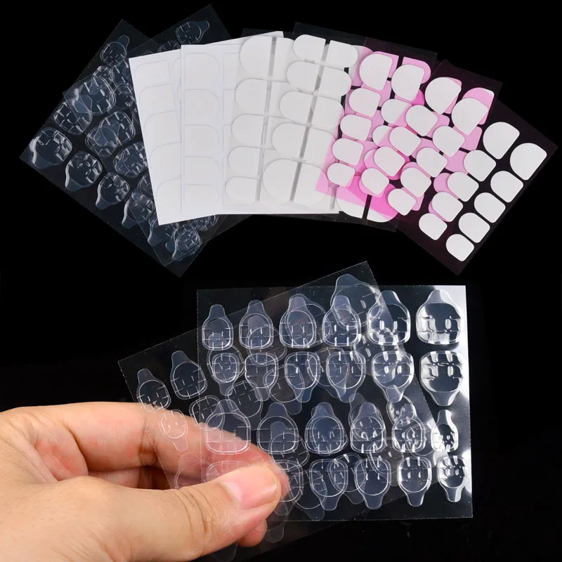 Double Sided Adhesive Glue t Top Transparent Clear Sticker Sticky Tape for False Nail Tips Nail Art Tools
Double Sided Adhesive Glue t Top Transparent Clear Sticker Sticky Tape for False Nail Tips Nail Art Tools