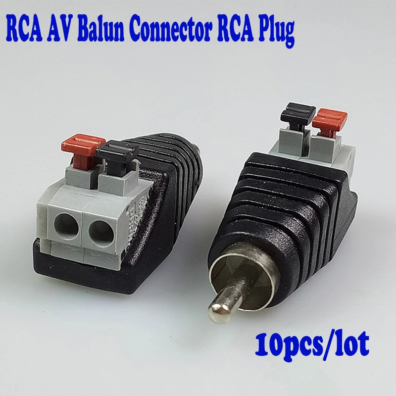 10 шт./лот разъем RCA, провод для динамика, кабель «папа», профессиональный штекер, разъем RCA, переходник, кабель AV Balun
10 шт./лот разъем RCA, провод для динамика, кабель «папа», профессиональный штекер, разъем RCA, переходник, кабель AV Balun