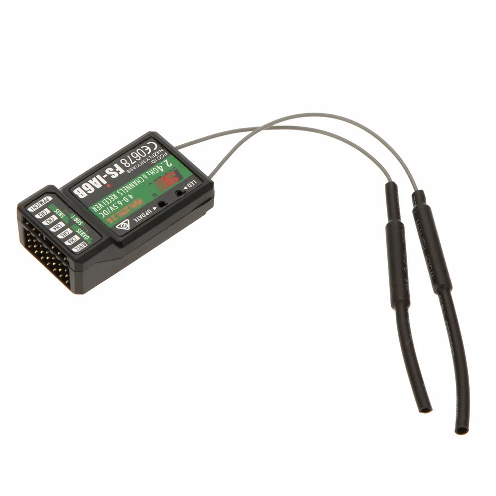 FlySky FS-i6 2.4G 6CH AFHDS RC Transmitter With FS-iA6 FS-iA6B Receiver for Airplane Heli UAV Multicopter Drone
FlySky FS-i6 2.4G 6CH AFHDS RC Transmitter With FS-iA6 FS-iA6B Receiver for Airplane Heli UAV Multicopter Drone