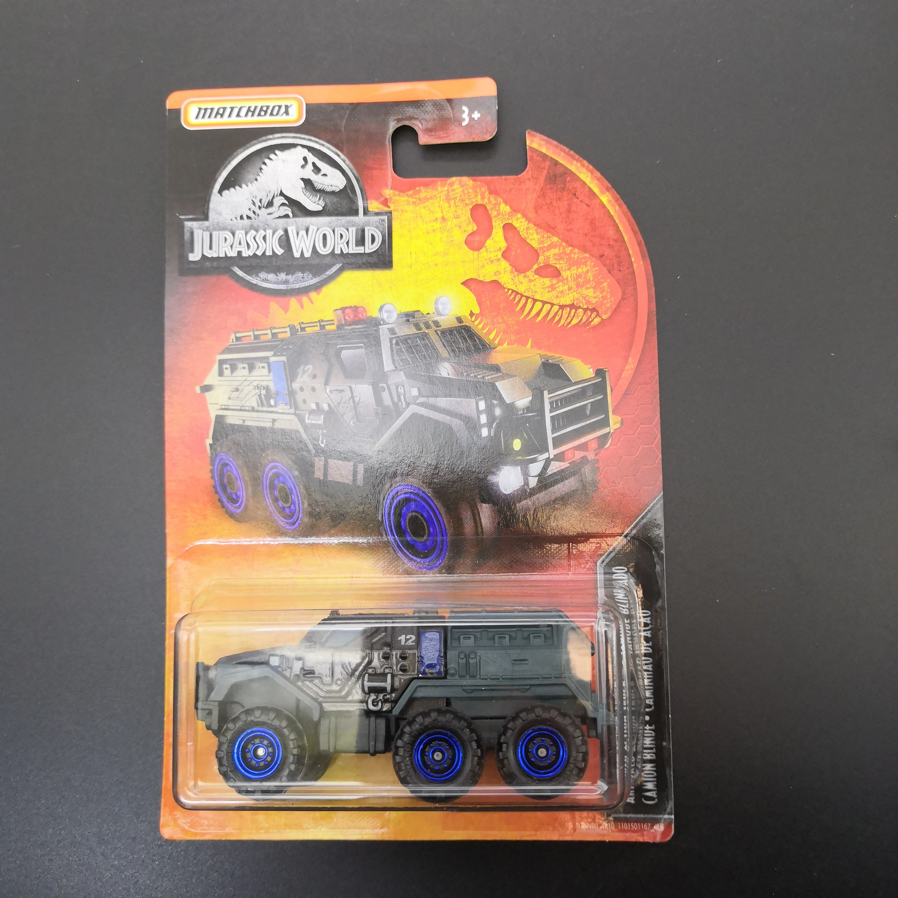 2019 Matchbox Car 1:64 Sports Car JURASSIC WORLD CAMION BLINDE Metal Material Body Race Car Collection Alloy Car Gift
2019 Matchbox Car 1:64 Sports Car JURASSIC WORLD CAMION BLINDE Metal Material Body Race Car Collection Alloy Car Gift
