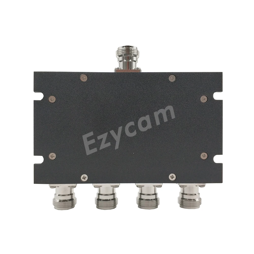 4-Way Power Splitter 698~2700MHz N-Female 4 way Power Divider for Cell Phone Signal Booster Repeater Amplifier Antenna Cable
4-Way Power Splitter 698~2700MHz N-Female 4 way Power Divider for Cell Phone Signal Booster Repeater Amplifier Antenna Cable