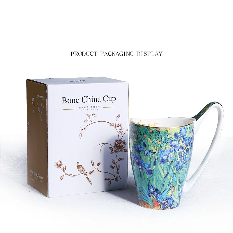 LE Van Gogh Opus Famous Painting Bone China Coffee Mug Ceramics Teacup Nice Design Swig Irises VasewithTwelve Sunflowers
LE Van Gogh Opus Famous Painting Bone China Coffee Mug Ceramics Teacup Nice Design Swig Irises VasewithTwelve Sunflowers